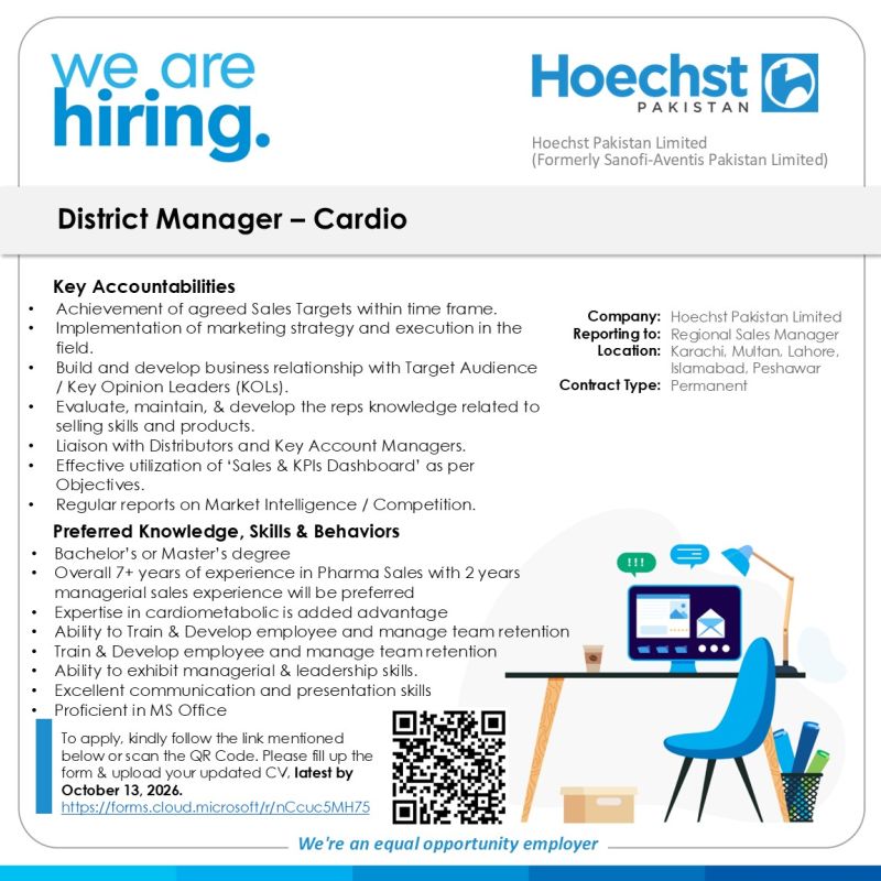Hoechst Pakistan Limited Jobs 08 October 2026 01 1