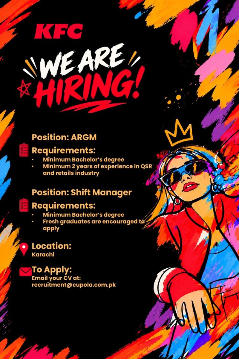 KFC Pakistan Jobs October 2026 1