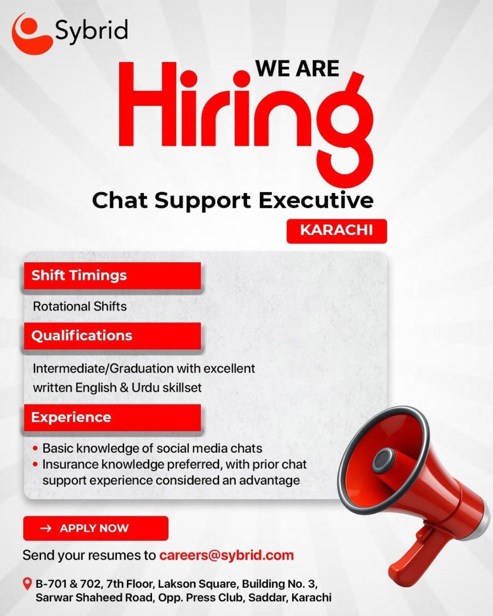 Sybrid Pvt Ltd Jobs Chat Support Executive 1