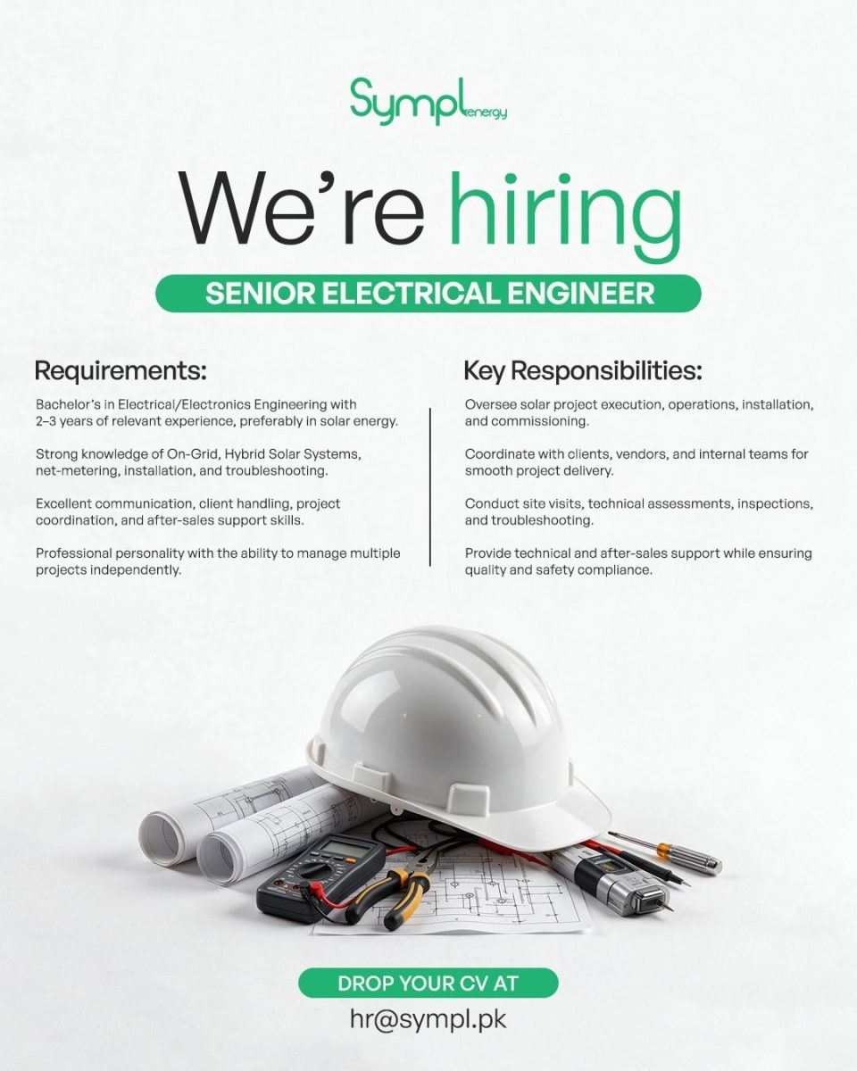 Sympl Energy Jobs Senior Electrical Engineer 1