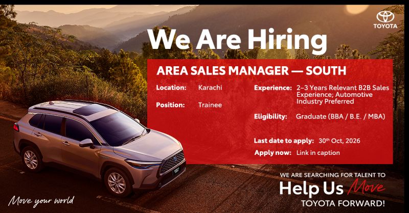 Toyota Indus Motor Company Ltd Jobs 01 October 2026 02 1