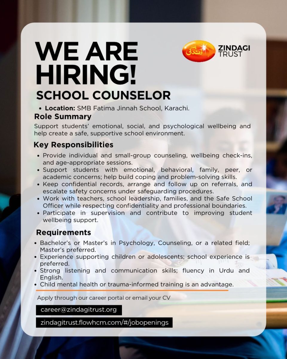 Zindagi Trust Jobs School Counselor  1
